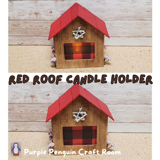 Rustic Candle House Décor – DIY Dollar Tree Craft