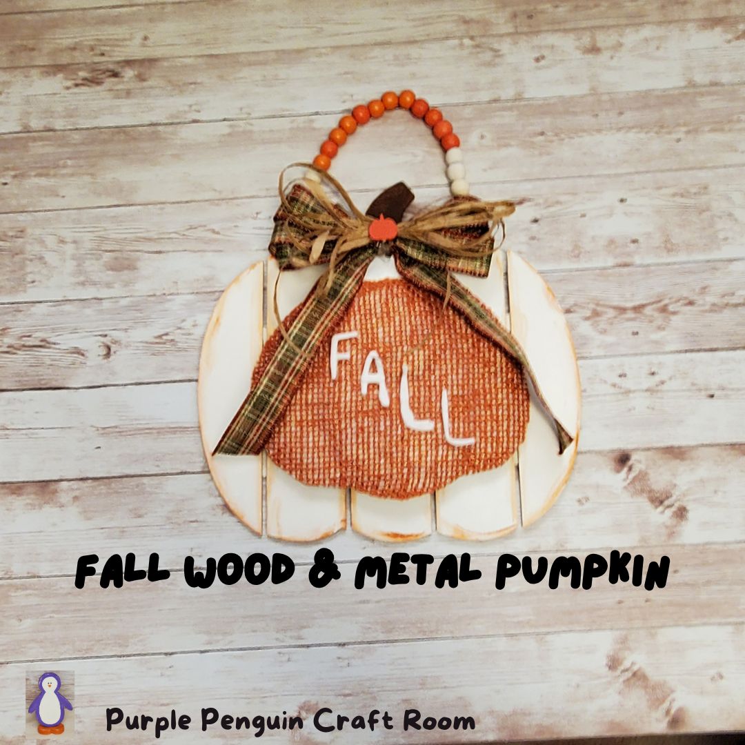 DIY Pumpkin Wall Hanger – Rustic Fall Craft Idea