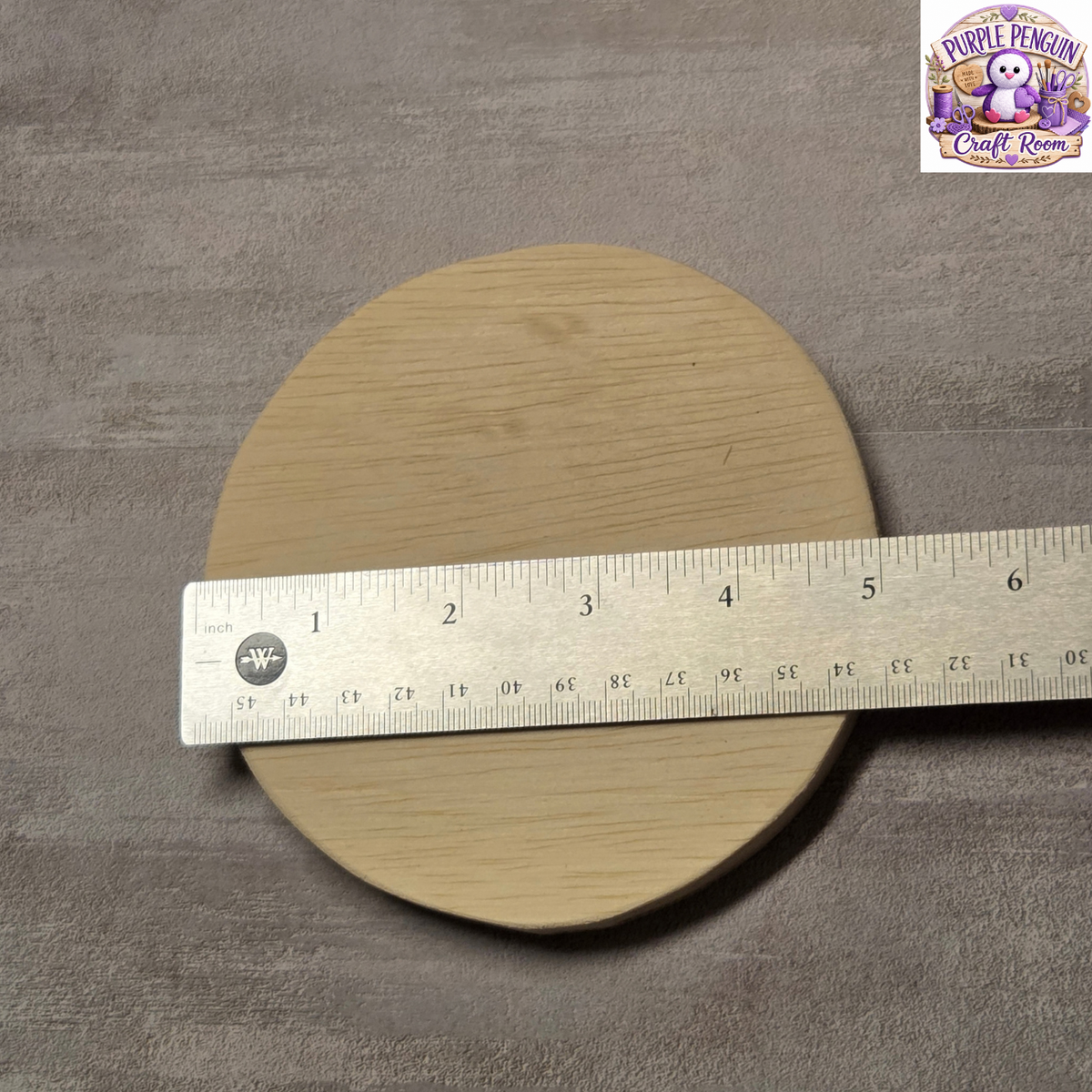 Unfinished Wood Circles – Set of 3 in 4, 5 & 6 Inch Sizes