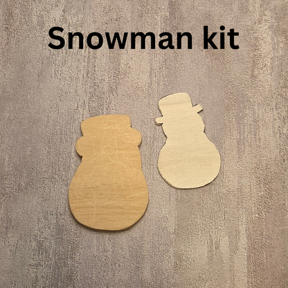 Snowman Cookie Clay Kit