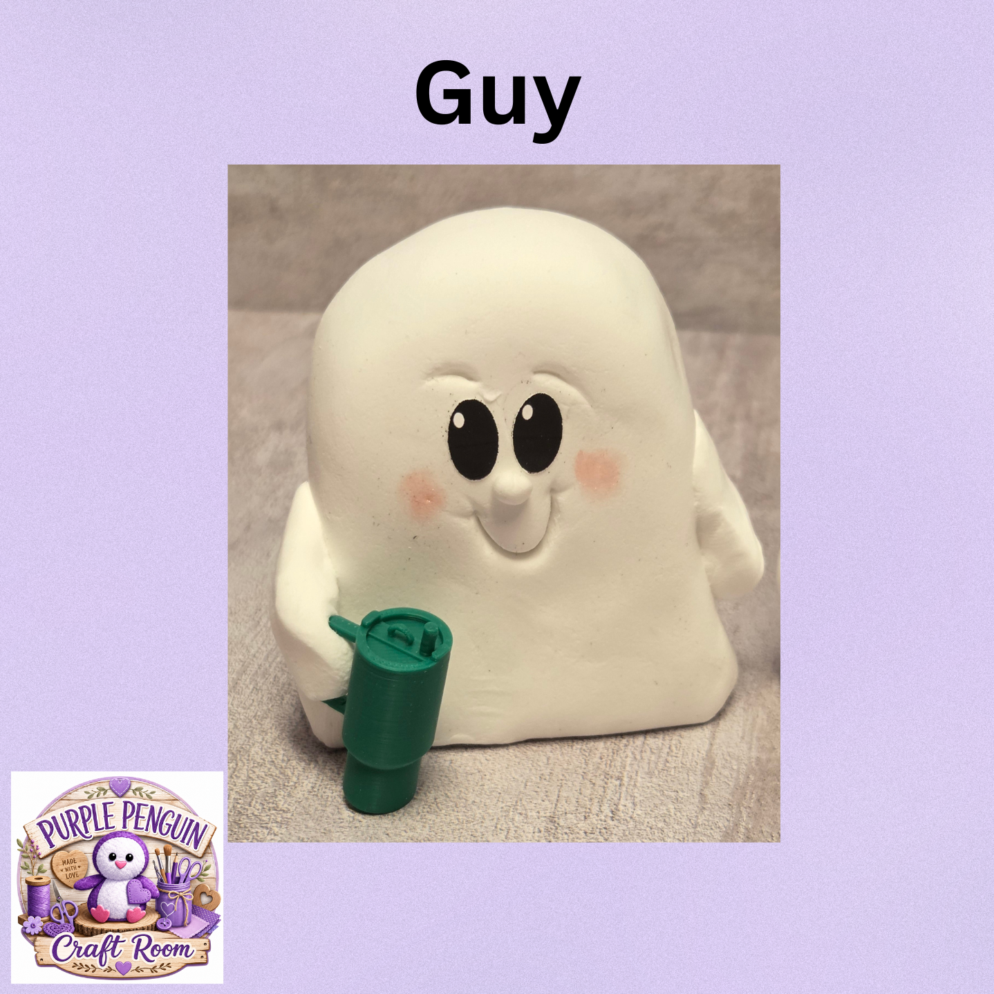 Clay Ghost Single or Set of 2