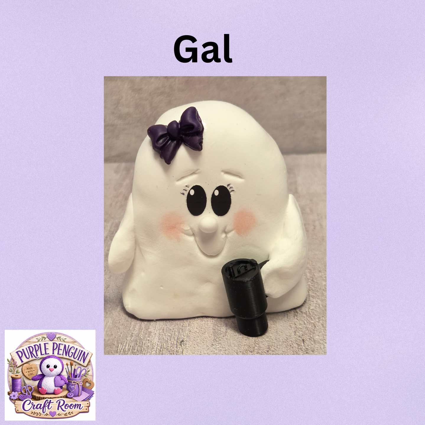 Clay Ghost Single or Set of 2
