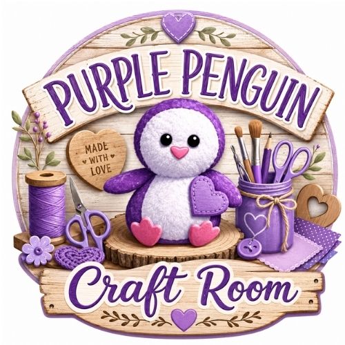 Purple Penguin Craft Room