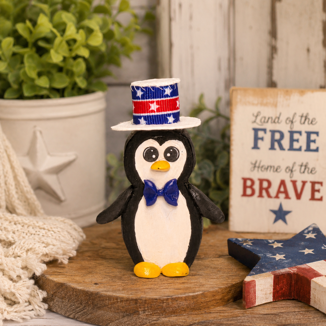 Poppy Patriotic Penguin