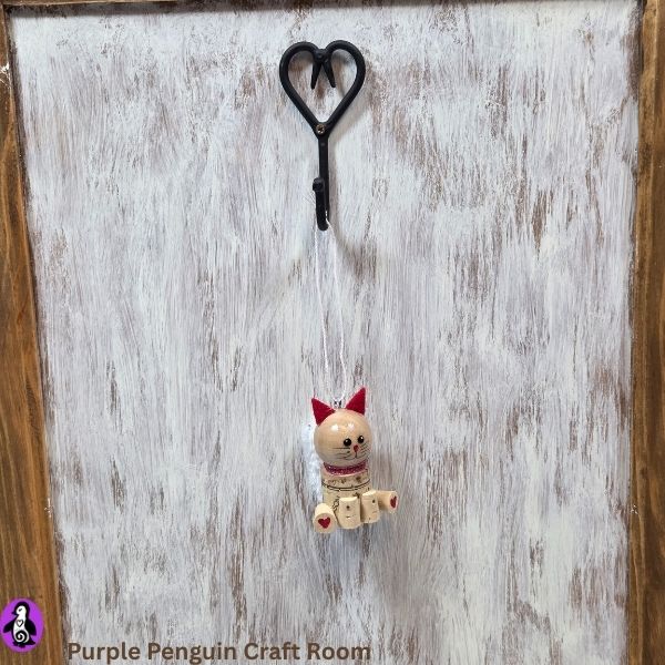 Kitty in Red Ornament