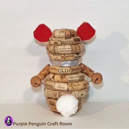 Valentine’s cork bear