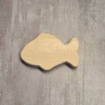 Unfinished Wood Fish Cutout