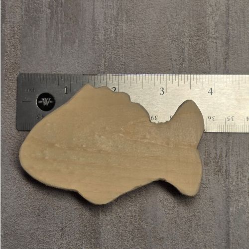 Unfinished Wood Fish Cutout